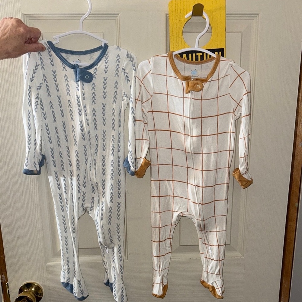 Cozy Kids One Piece Set - Blue and Brown